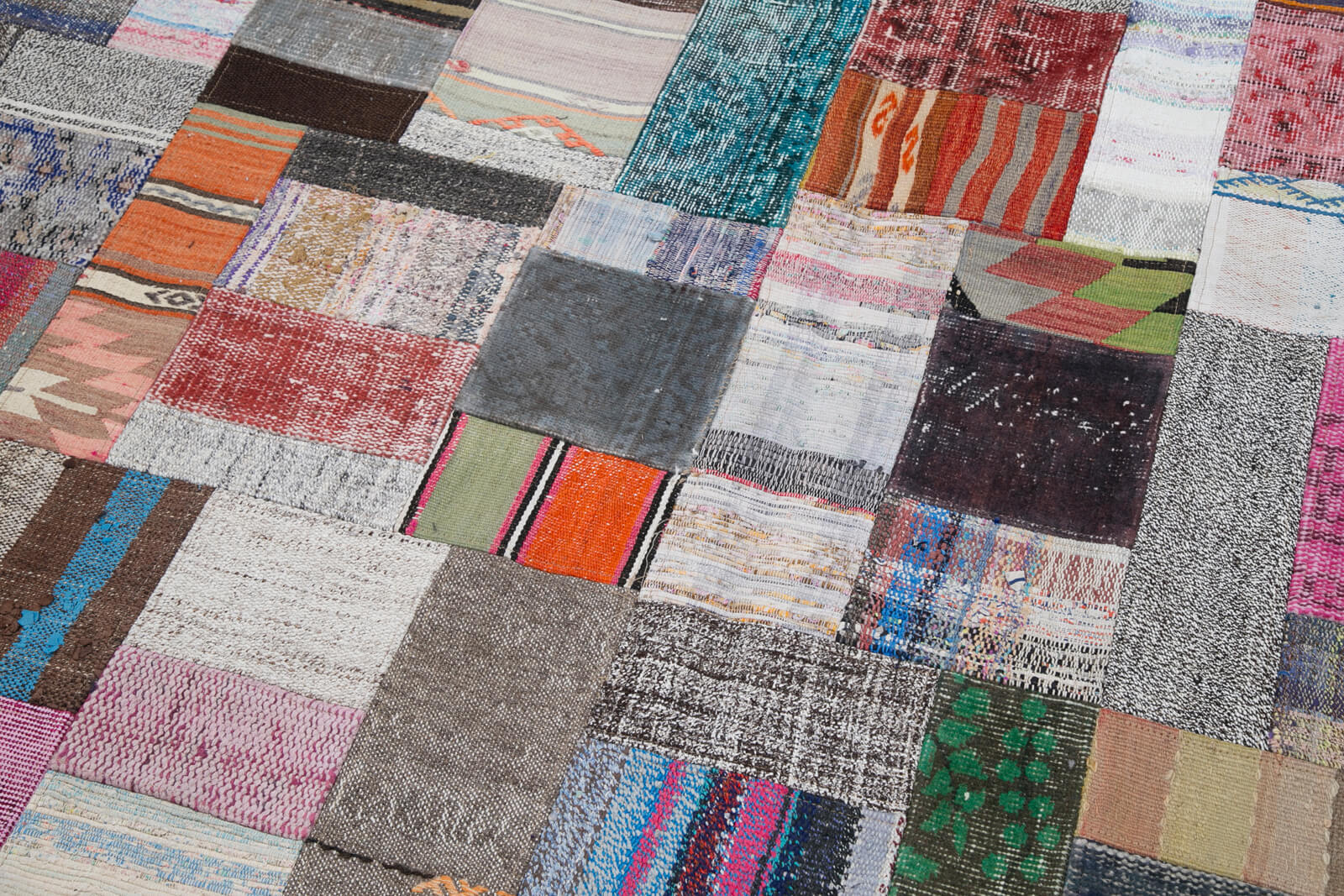 8x10 Multicolor Kilim Patchwork Rug - 30455
