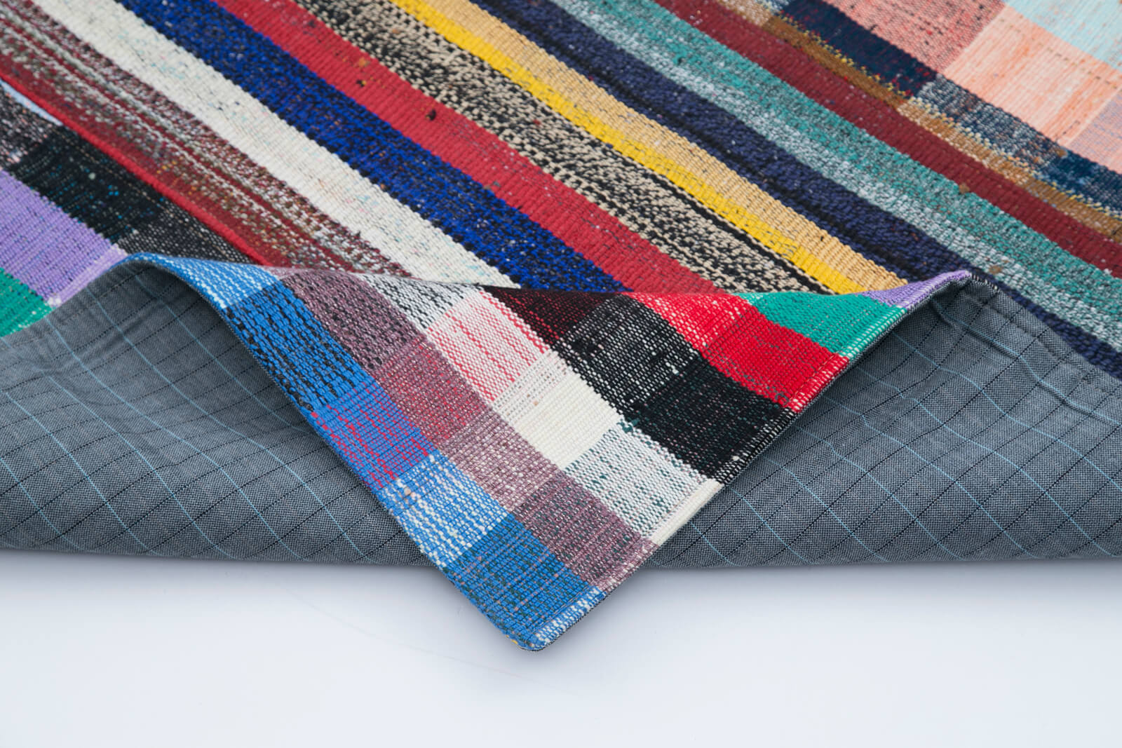 8x10 Multicolor Kilim Patchwork Rug - 30456