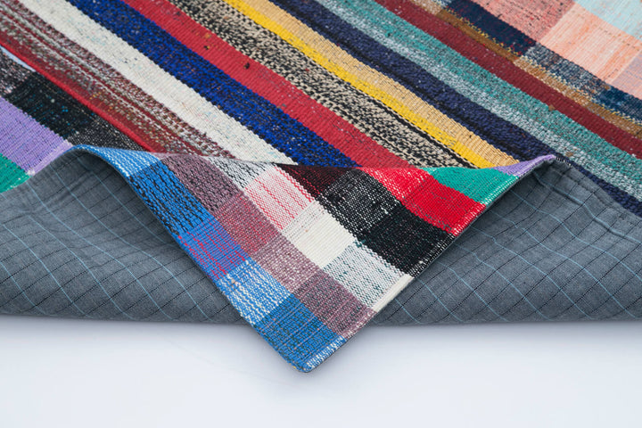 8x10 Multicolor Kilim Patchwork Rug - 30456