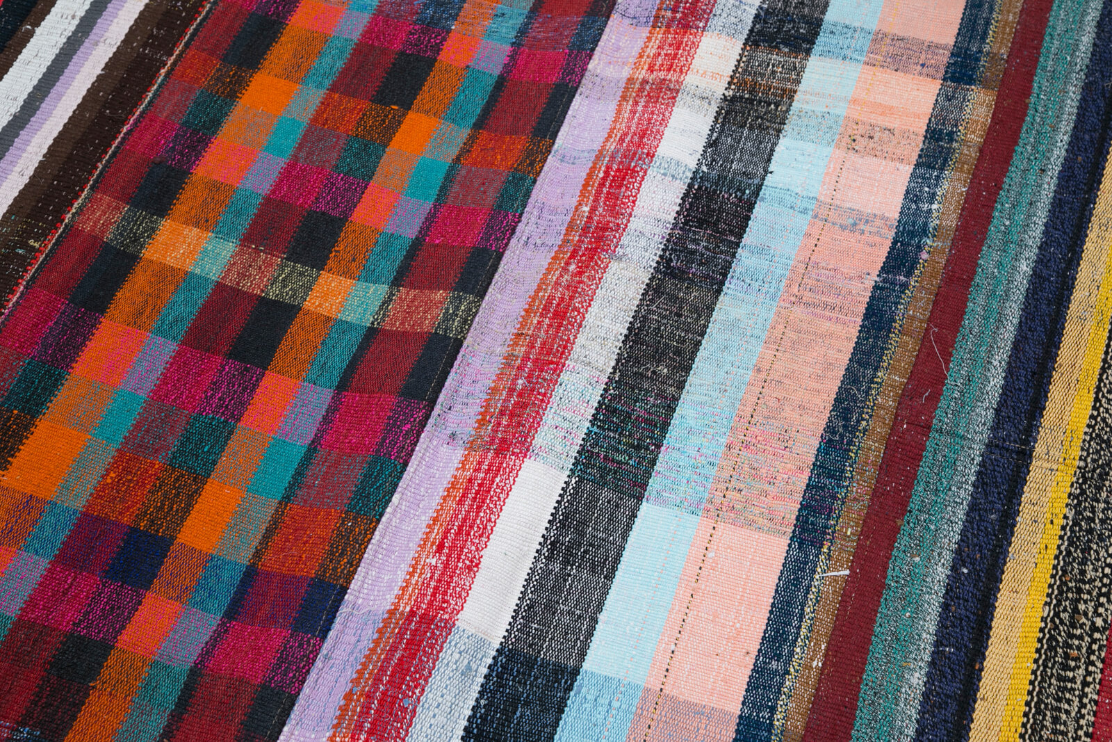8x10 Multicolor Kilim Patchwork Rug - 30456