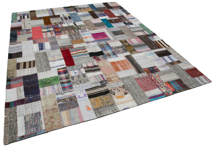 8x10 Multicolor Kilim Patchwork Rug - 30457