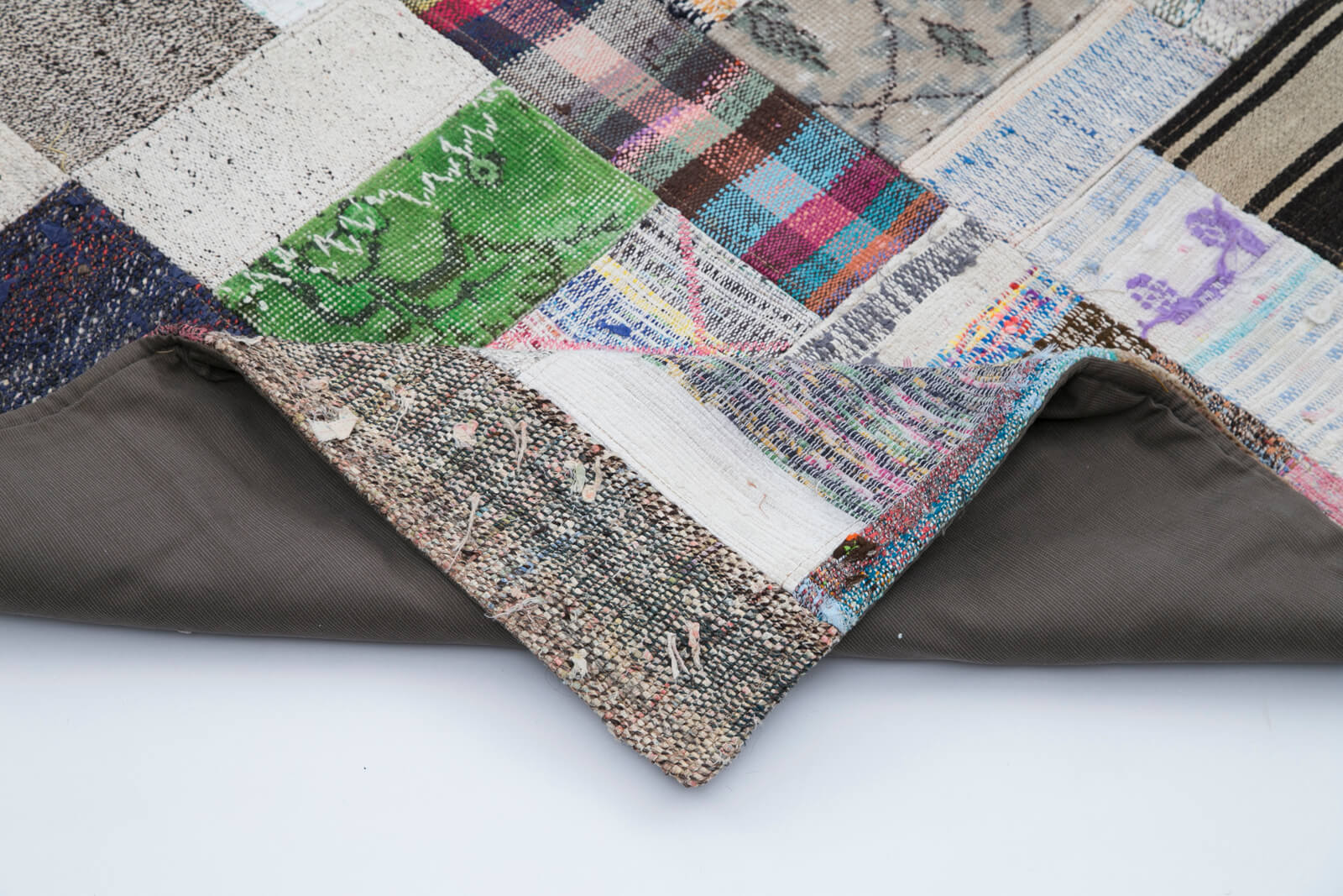 8x10 Multicolor Kilim Patchwork Rug - 30457