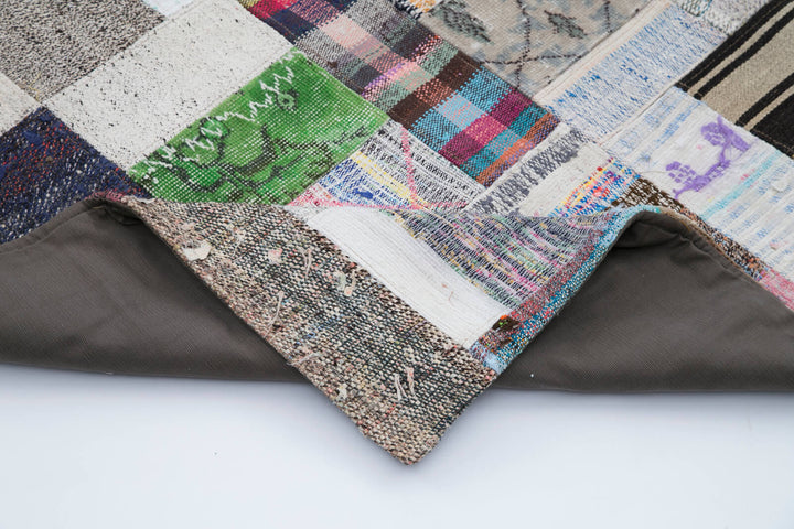 8x10 Multicolor Kilim Patchwork Rug - 30457