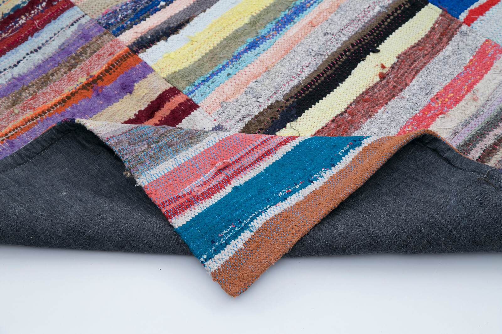 8x10 Multicolor Kilim Patchwork Rug - 30458