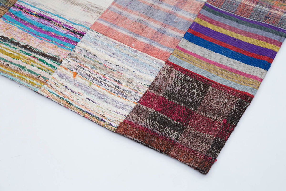 8x10 Multicolor Kilim Patchwork Rug - 30459