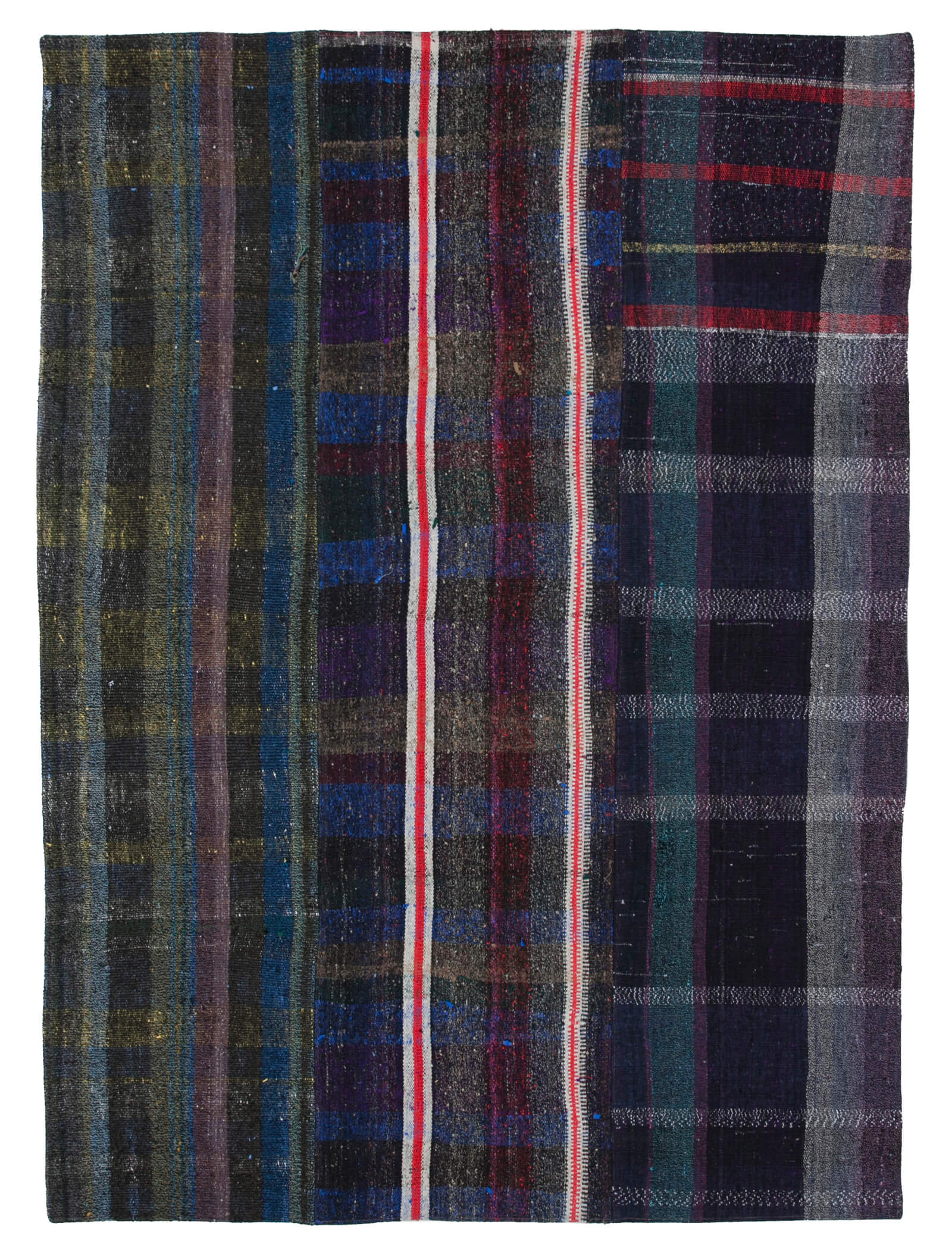 8x10 Multicolor Kilim Patchwork Rug - 30464
