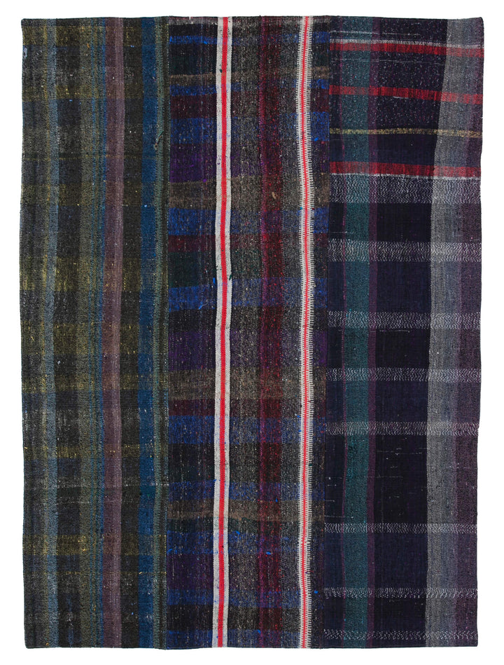 8x10 Multicolor Kilim Patchwork Rug - 30464
