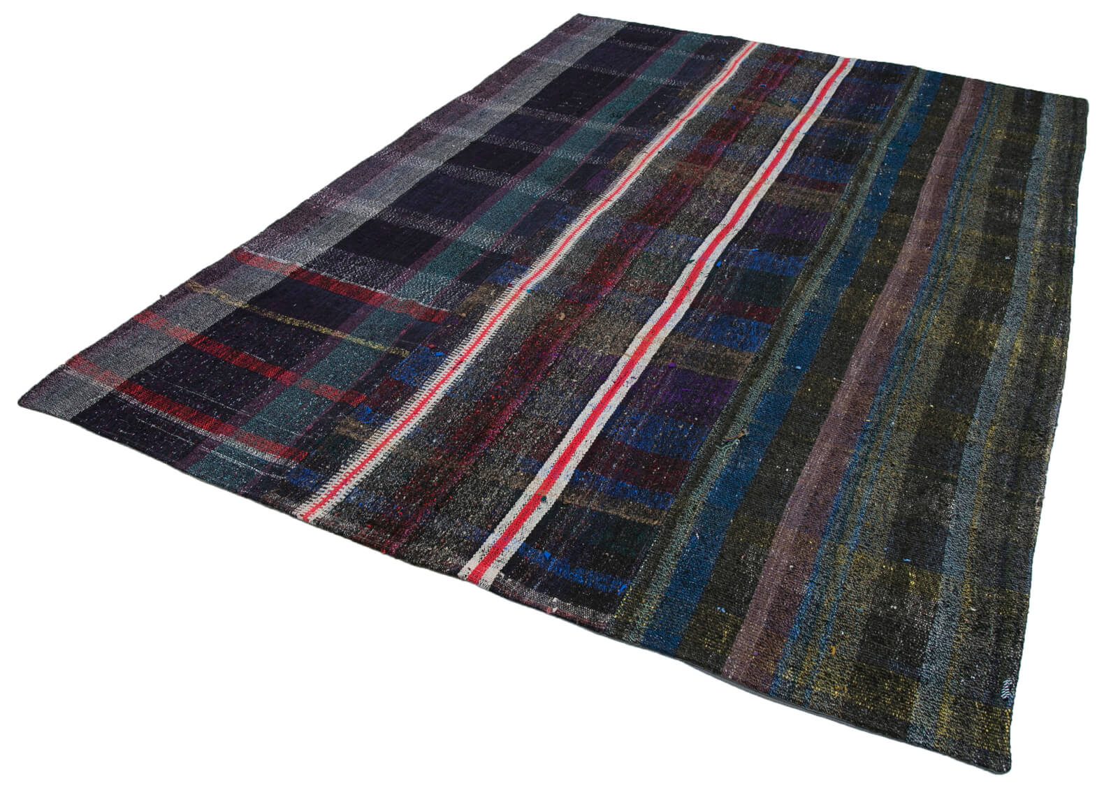 8x10 Multicolor Kilim Patchwork Rug - 30464