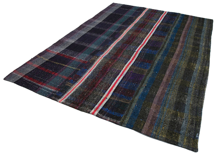 8x10 Multicolor Kilim Patchwork Rug - 30464