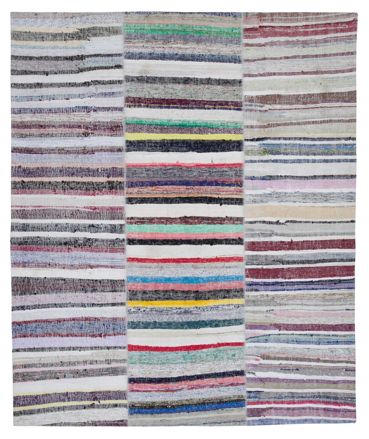8x10 Multicolor Kilim Patchwork Rug - 30465