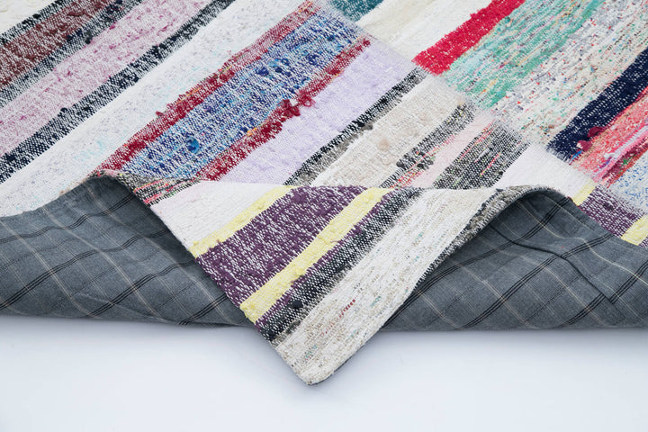 8x10 Multicolor Kilim Patchwork Rug - 30465