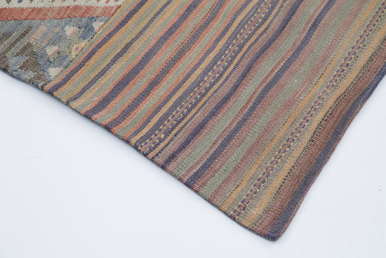7x10 Multicolor Kilim Patchwork Rug - 30468