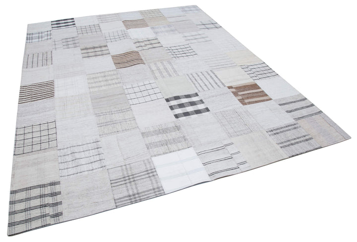 8x10 Multicolor Kilim Patchwork Rug - 30538