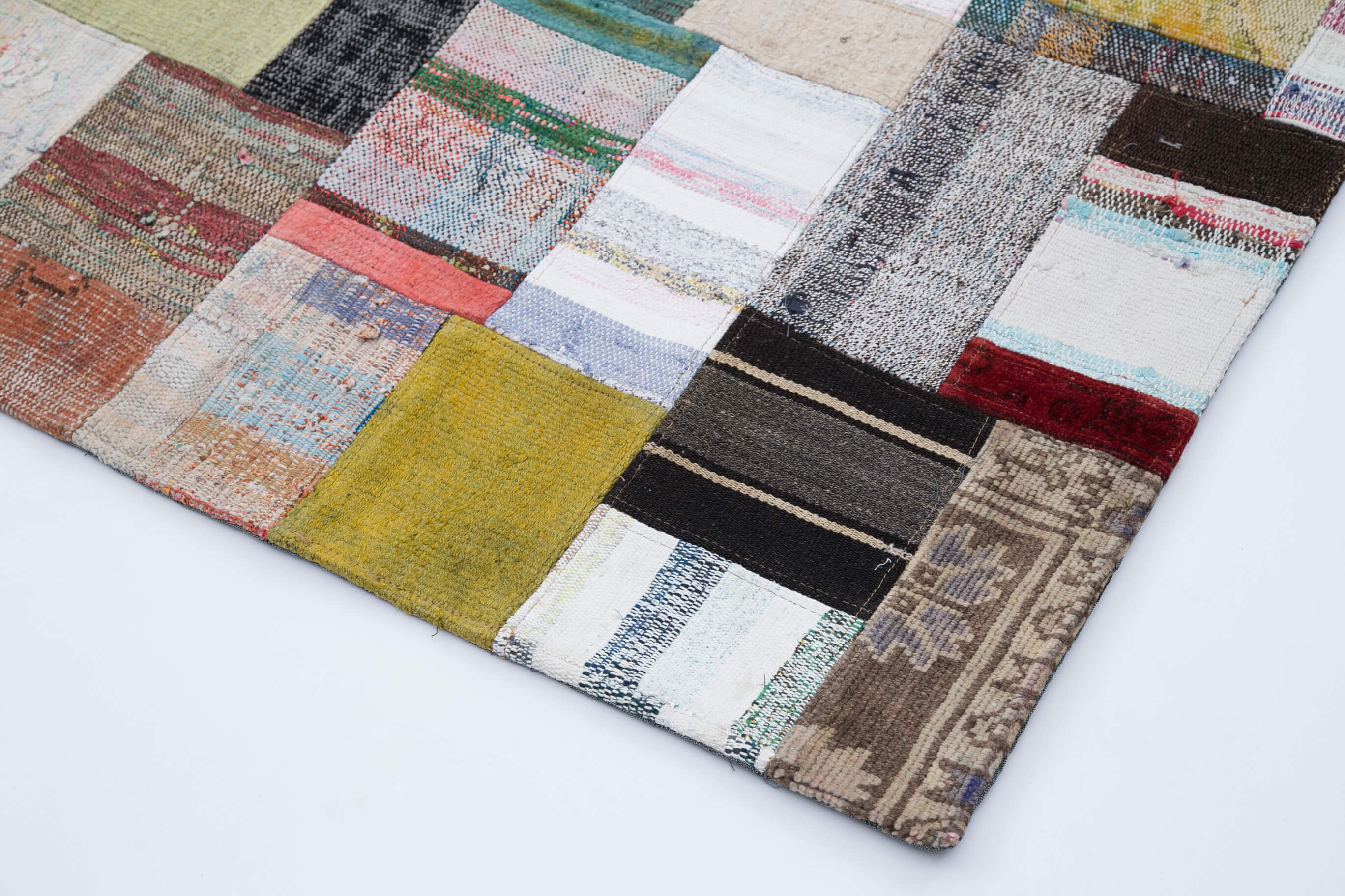 8x11 Multicolor Kilim Patchwork Rug - 30548