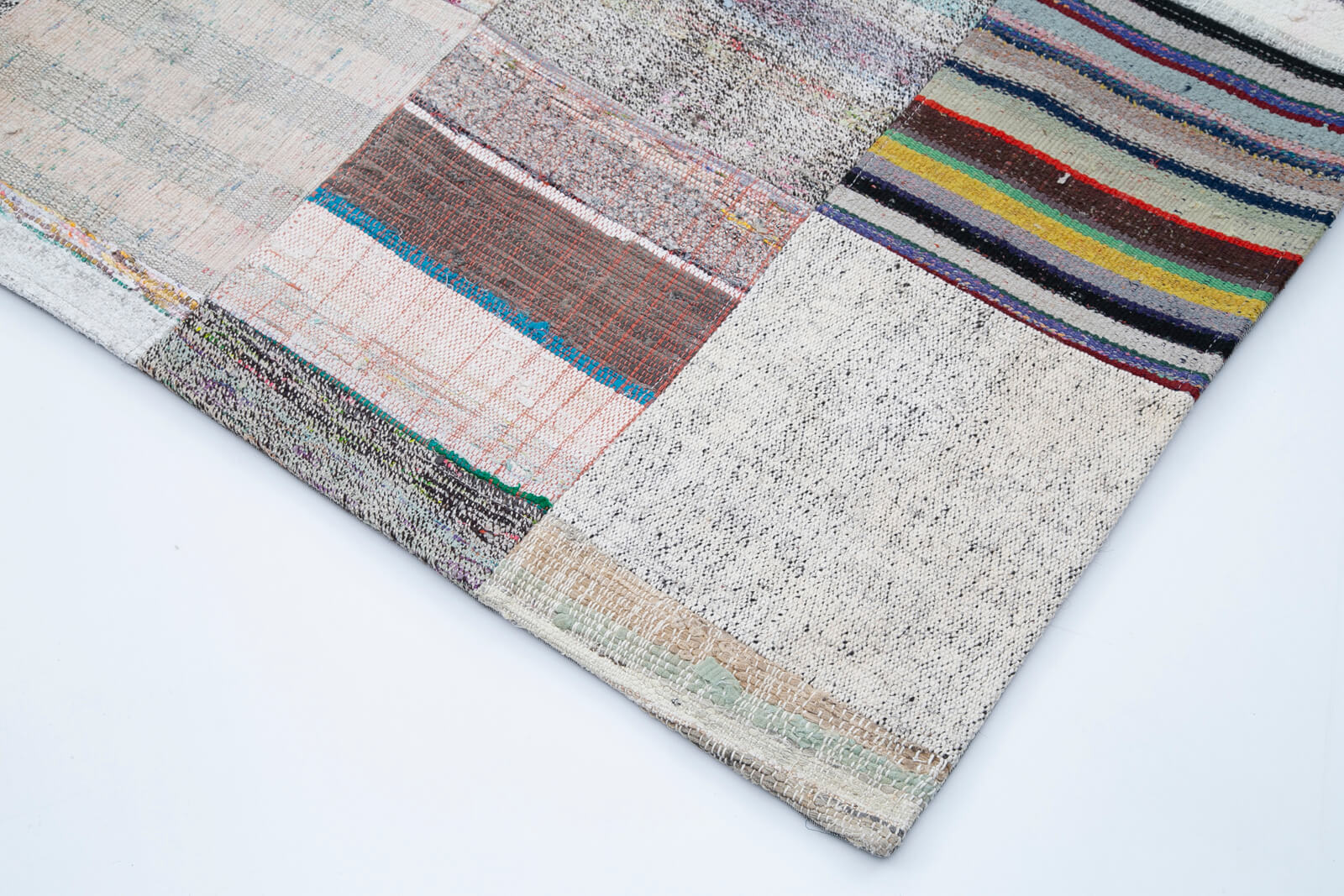 8x12 Multicolor Kilim Patchwork Rug - 30552