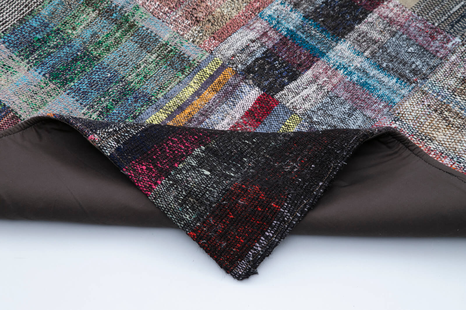 8x12 Multicolor Kilim Patchwork Rug - 30568