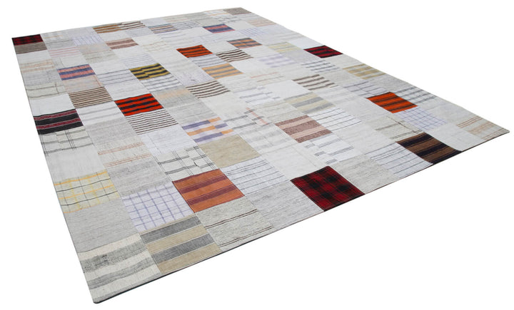 10x13 Multicolor Kilim Patchwork Rug - 30583