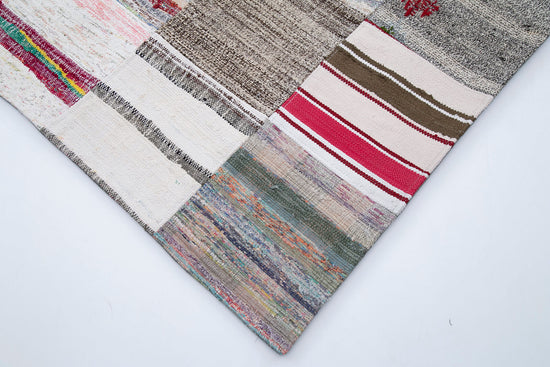 10x13 Multicolor Kilim Patchwork Rug - 30584