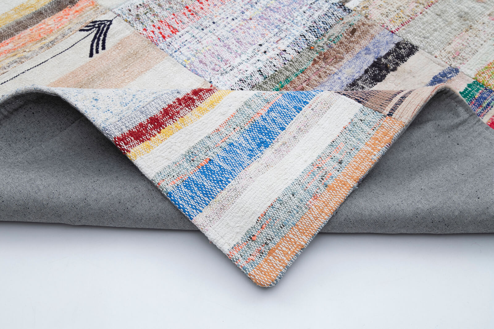 10x13 Multicolor Kilim Patchwork Rug - 30587