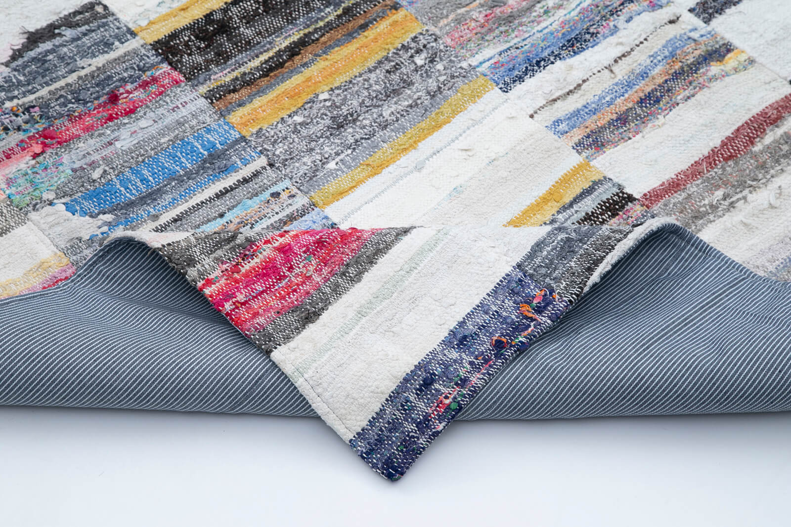 7x10 Multicolor Kilim Patchwork Rug - 30598