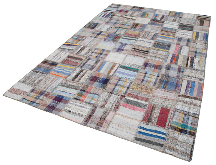 6x10 Multicolor Kilim Patchwork Rug - 30604