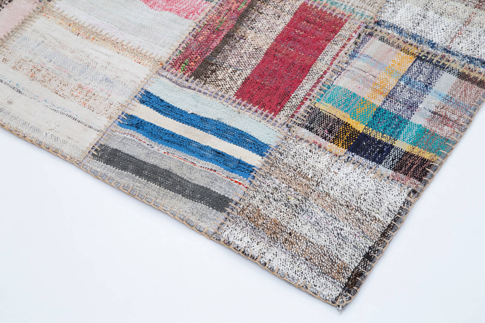 6x10 Multicolor Kilim Patchwork Rug - 30604