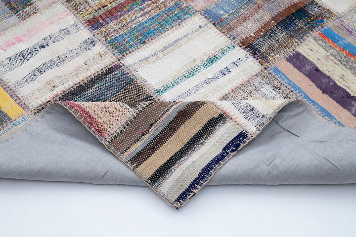 6x10 Multicolor Kilim Patchwork Rug - 30604
