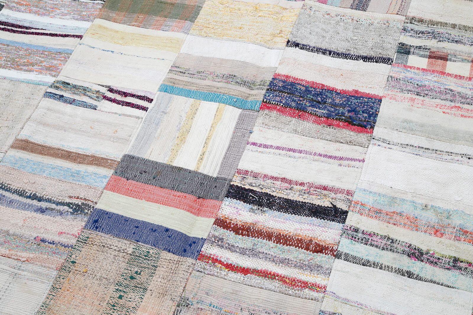 7x12 Multicolor Kilim Patchwork Rug - 30610