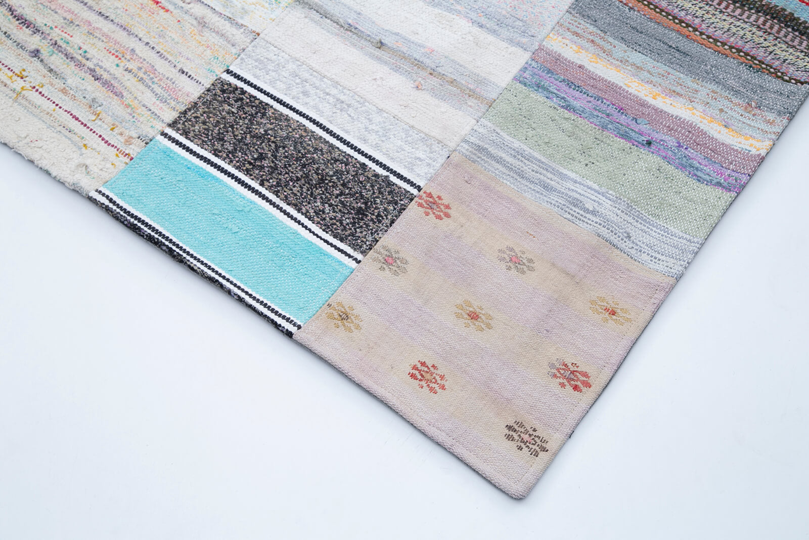 10x13 Multicolor Kilim Patchwork Rug - 30616