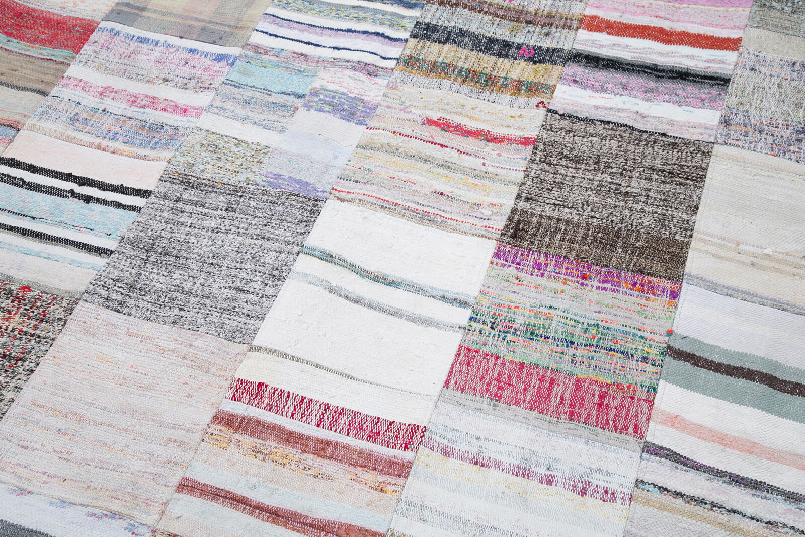 10x13 Multicolor Kilim Patchwork Rug - 30616