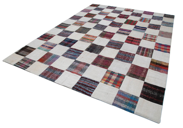 9x12 Multicolor Kilim Patchwork Rug - 30619