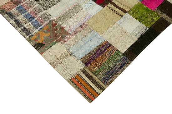 9x12 Multicolor Kilim Patchwork Rug - 30622