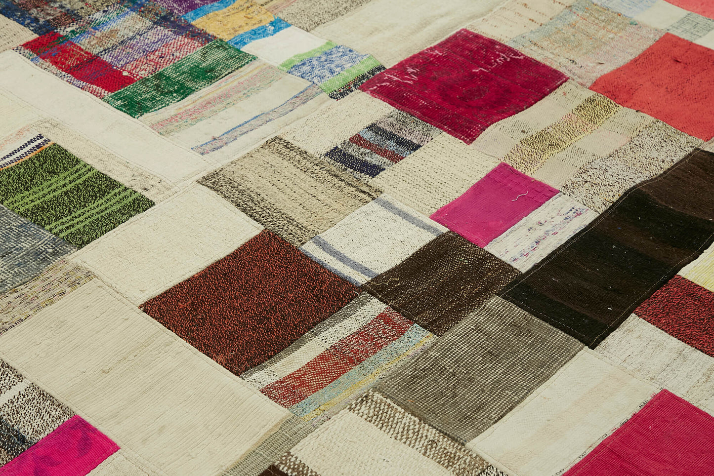 9x12 Multicolor Kilim Patchwork Rug - 30622