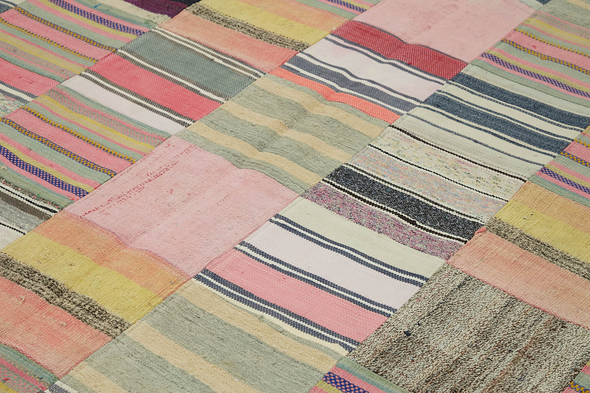 9x12 Multicolor Kilim Patchwork Rug - 30623