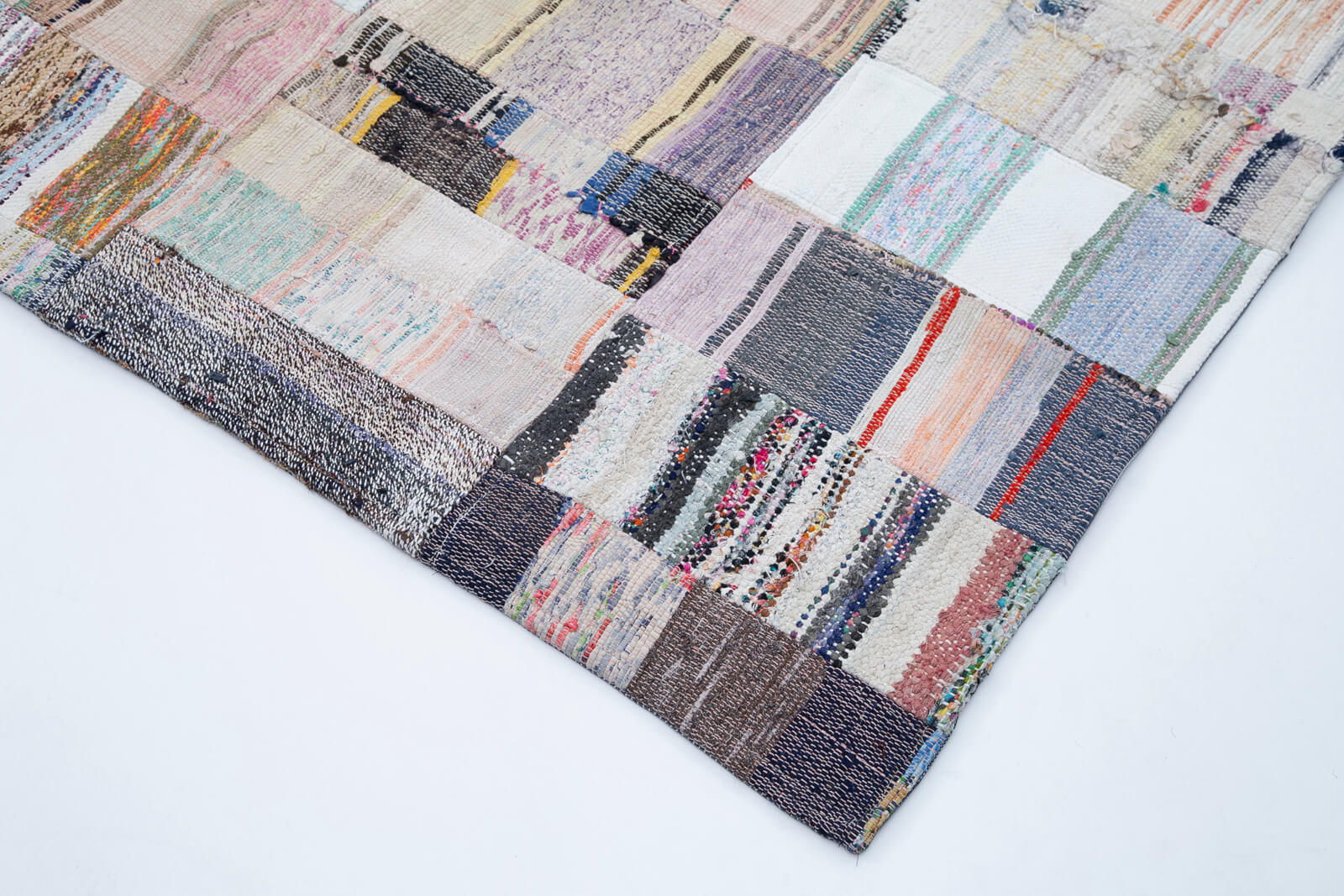 9x13 Multicolor Kilim Patchwork Rug - 30624