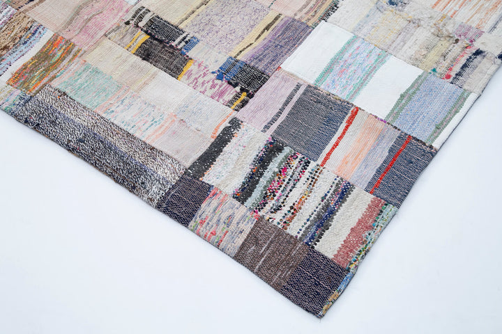 9x13 Multicolor Kilim Patchwork Rug - 30624