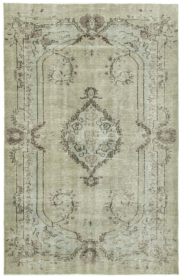 6x9 Grey Overdyed Rug - 30770