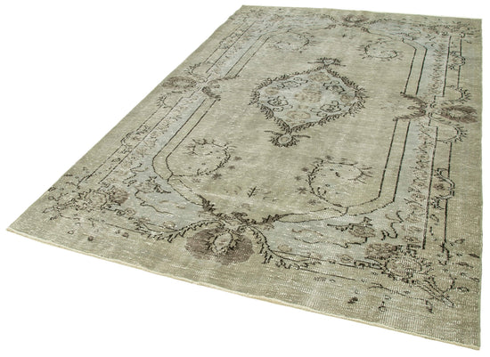 6x9 Grey Overdyed Rug - 30770