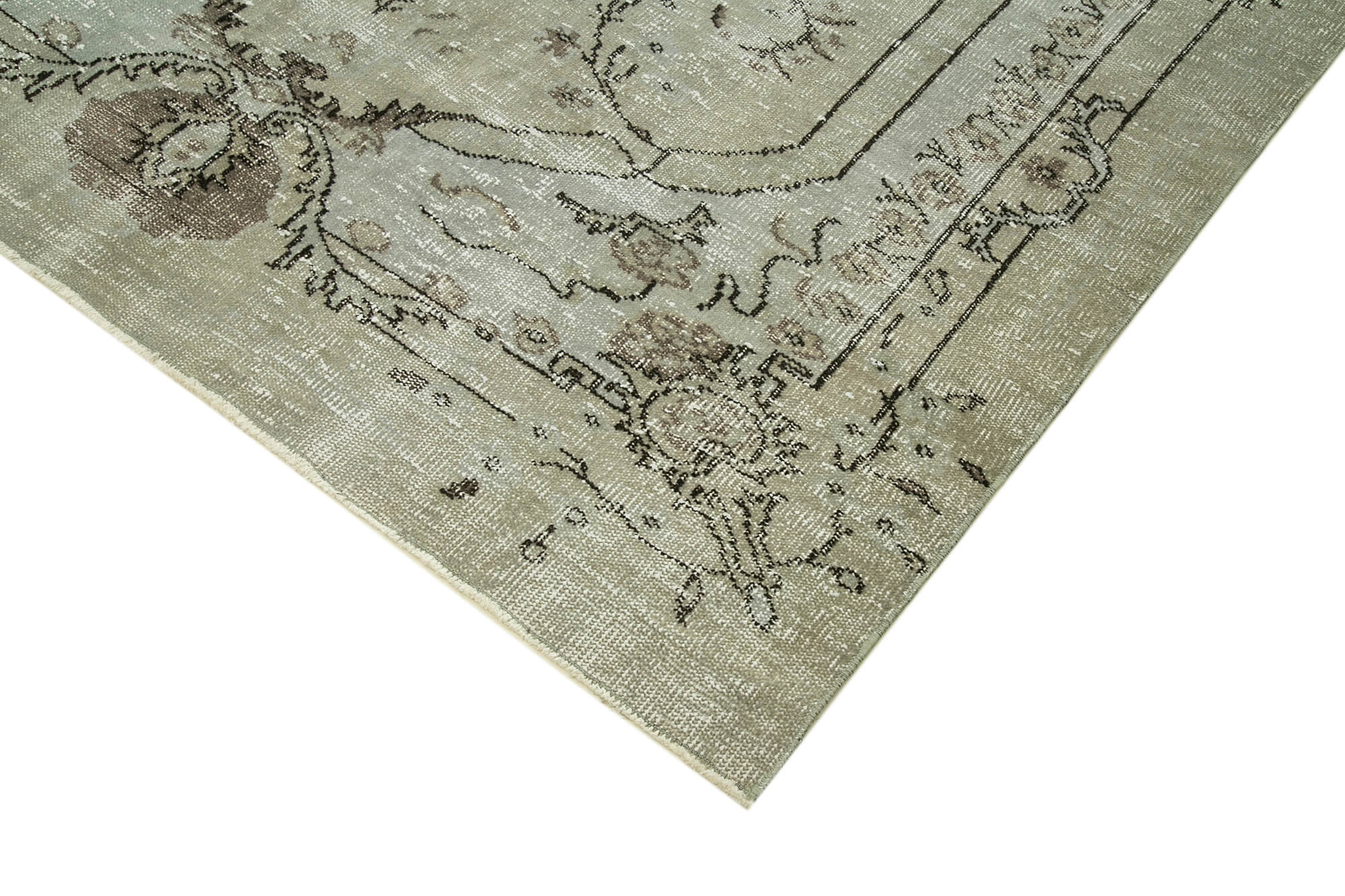 6x9 Grey Overdyed Rug - 30770