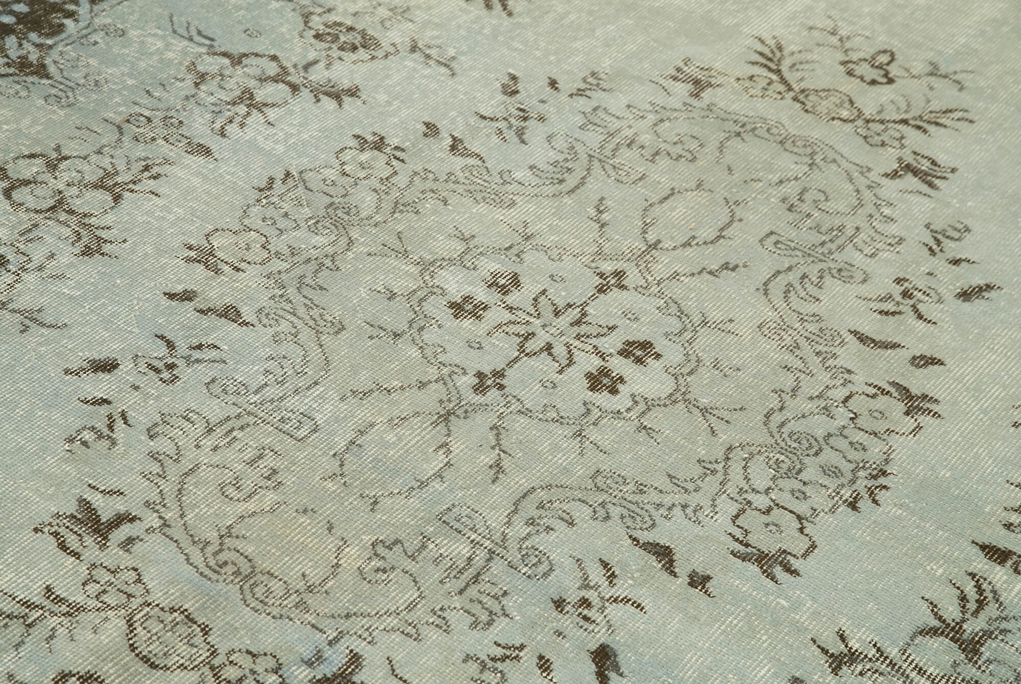 6x9 Blue Overdyed Rug - 30771