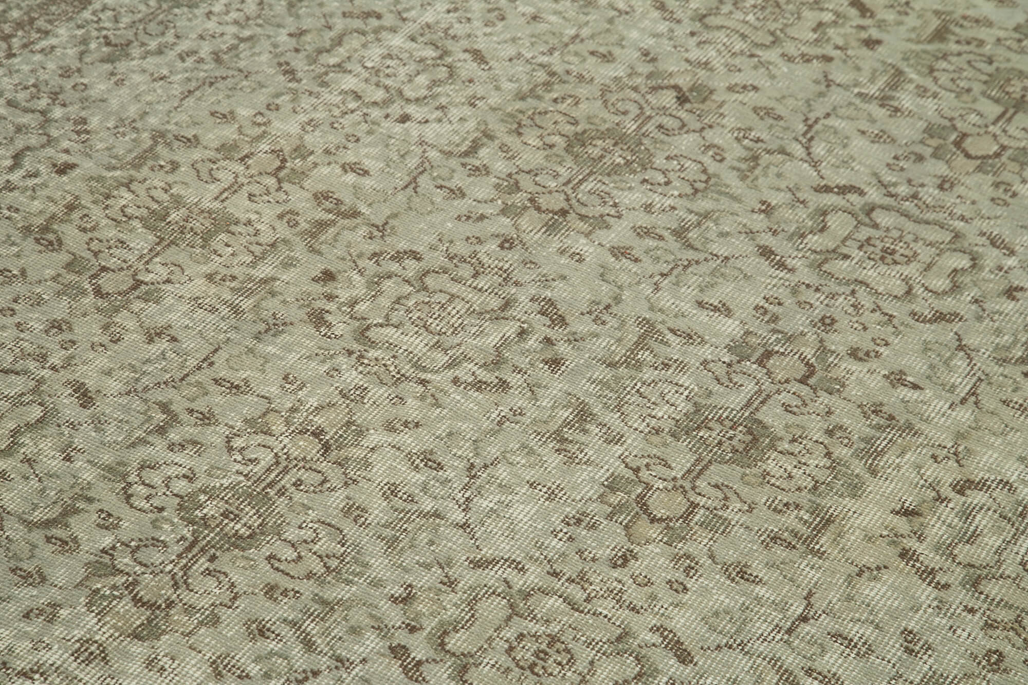 5x9 Grey Overdyed Rug - 30865