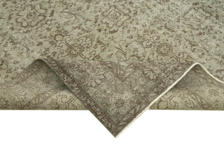 5x9 Grey Overdyed Rug - 30865