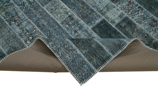 8x10 Grey Modern Patchwork Rug - 31128