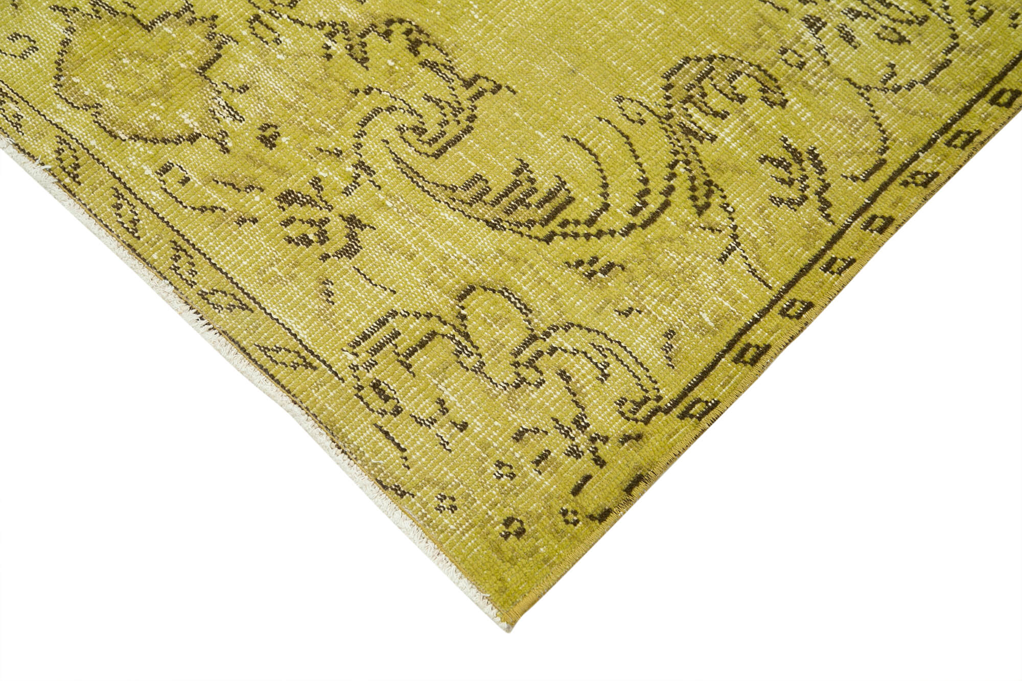 4x6 Yellow Overdyed Rug - 31164