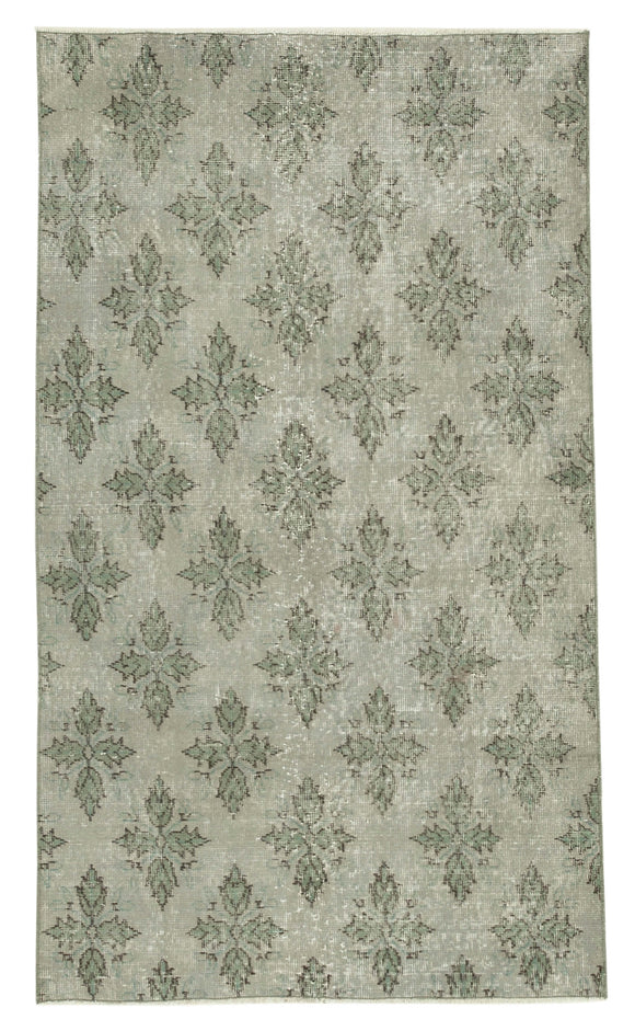 4x6 Grey Overdyed Rug - 31165