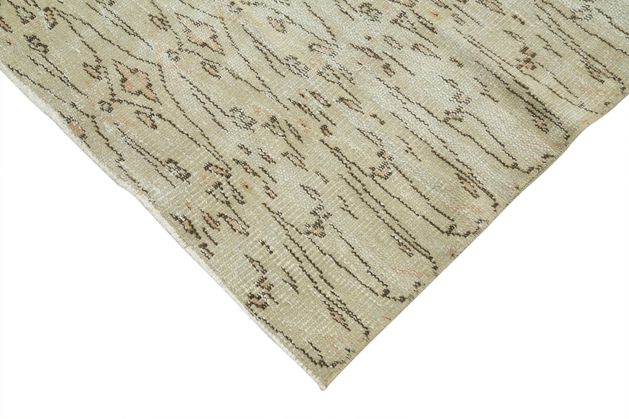 3x6 Beige Overdyed Rug - 31182