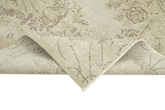 4x7 Beige Overdyed Rug - 31188
