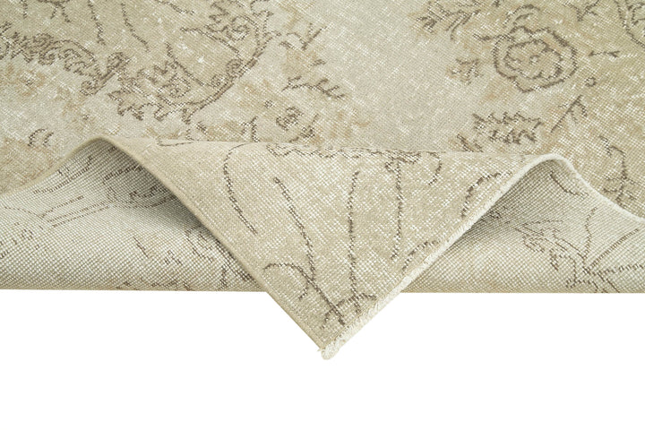 4x7 Beige Overdyed Rug - 31188