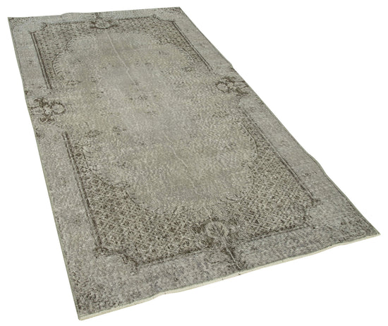 4x7 Grey Overdyed Rug - 31200