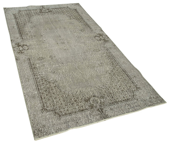 4x7 Grey Overdyed Rug - 31200